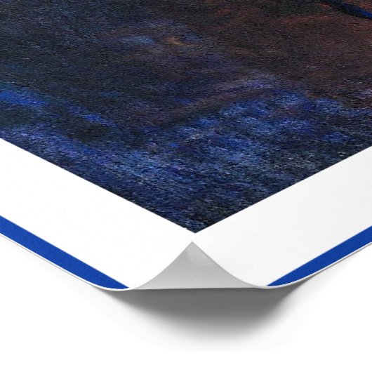 Vampire van Edvard Munch Poster (Hoek)