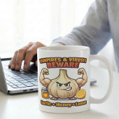 Vampire Virus Beware Garlic Honey Lemon Flu Recipe Koffiemok