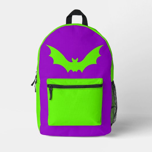 VAMPIRE VLEERMUIS RUGZAK (PAARS GROEN) (Voorkant)