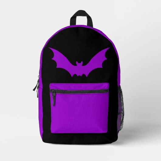 VAMPIRE VLEERMUIS RUGZAK (ZWART PAARS) (Voorkant)