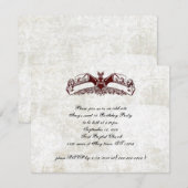 Vampire Vleermuis Sweet 16 Verjaardag Goth Uitnodi Kaart (Voorkant / Achterkant)