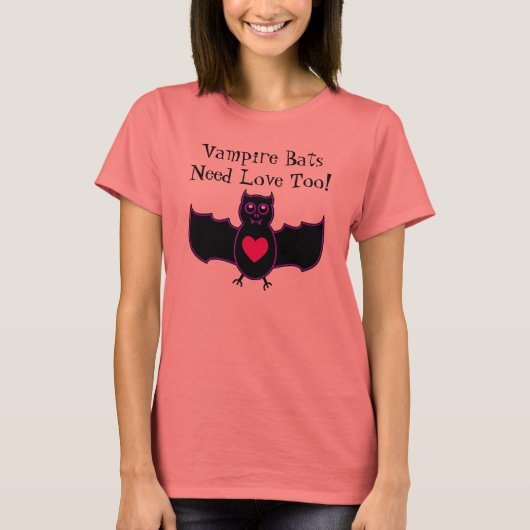 Vampire vleermuizen hebben liefde voor Shirt nodig (Voorkant)