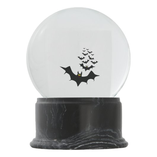 Vampire vleermuizen sneeuwbol (Achterkant)