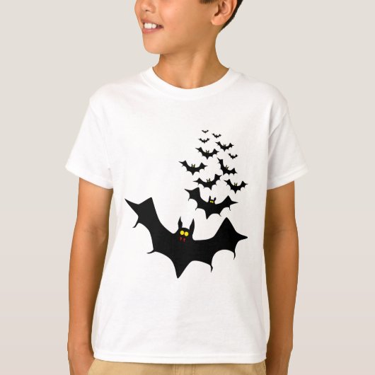 Vampire vleermuizen t-shirt (Voorkant)