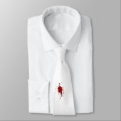 Vampire, weerwolf, bloeddruppels op kannibaal stropdas (Gebonden)