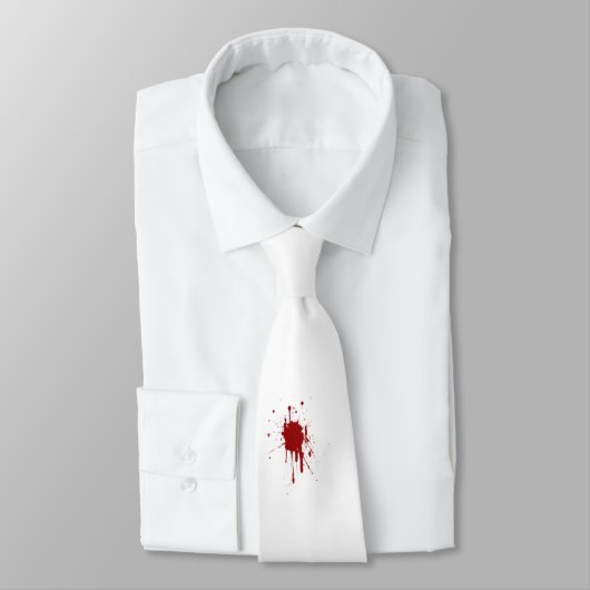 Vampire, weerwolf, bloeddruppels op kannibaal stropdas (Gebonden)