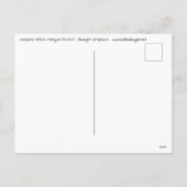 Vampire Witch Penguin Halloween Feestdagenkaart (Achterkant)