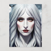 Vampire Witch Woman Fantasy Dark art Briefkaart (Voorkant)