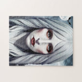 Vampire Witch Woman Fantasy Dark art Legpuzzel (Horizontaal)