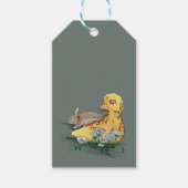 Vampire-Zombie Paasbeugen Cadeaulabel (Voorkant)