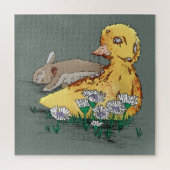 Vampire-Zombie Paasbeugen Legpuzzel (Verticaal)