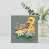 Vampire-Zombie Paaseendje Kaart (Staand voorkant)