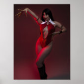 Vampirella Cosplay Poster (Voorkant)