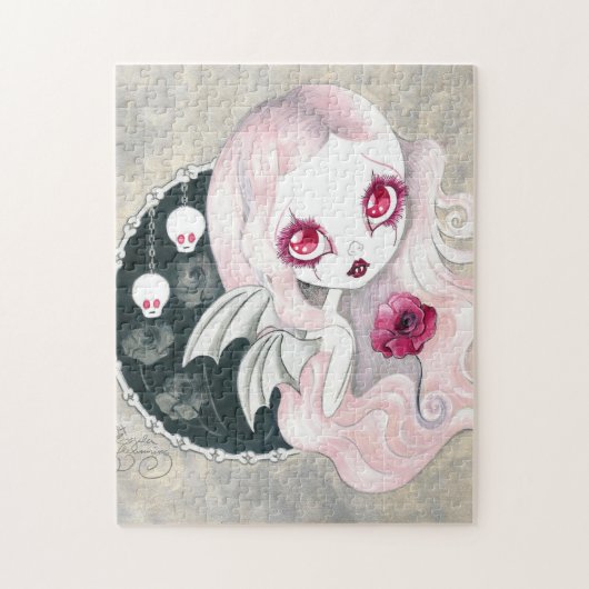 Vampiremeisje: "Arabella" Legpuzzel (Verticaal)