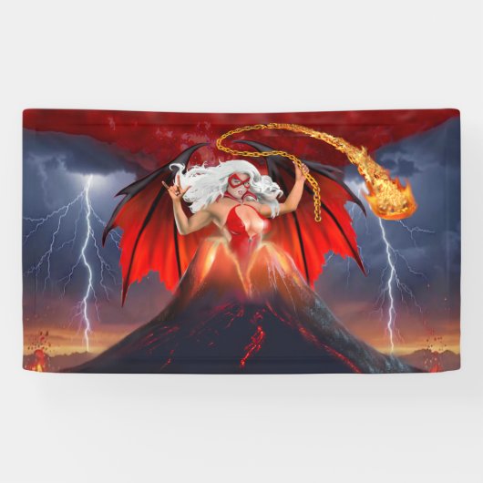 Vampiremeisjes willen gewoon lol hebben ! spandoek (Horizontaal)