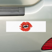 Vampires Kiss Bumpersticker (Op auto)