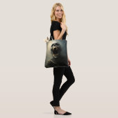 Vampire's Scream - Gothic Horror Art Tote Bag (Op model)