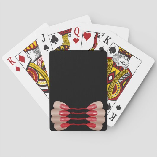 Vampirevinger V.2 Pokerkaarten (Achterkant)