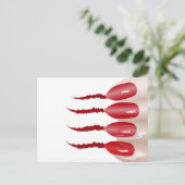 Vampirfinger Briefkaart (Staand voorkant)