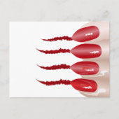 Vampirfinger Briefkaart (Voorkant)