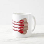Vampirfinger V.2 Koffiemok (Voorkant rechts)