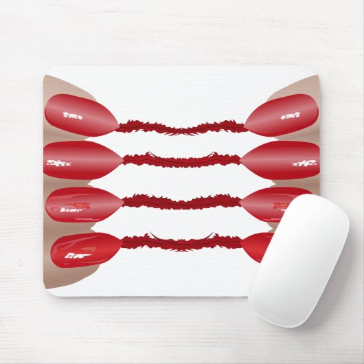 Vampirfinger V.2 Muismat (Met muis)