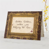 Vampiric Solstice Wenskaart Kaart (Gele Bloem)