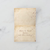 Vampirische Solstitium Groeten Feestdagen Kaart (Binnen)