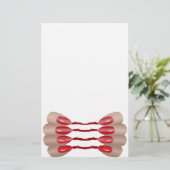 Vampirvinger V.2 Briefpapier (Staand voorkant)