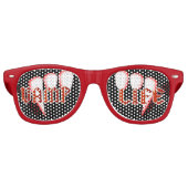 Vamplife Vampire Fangs Retro Zonnebril (Voorkant)