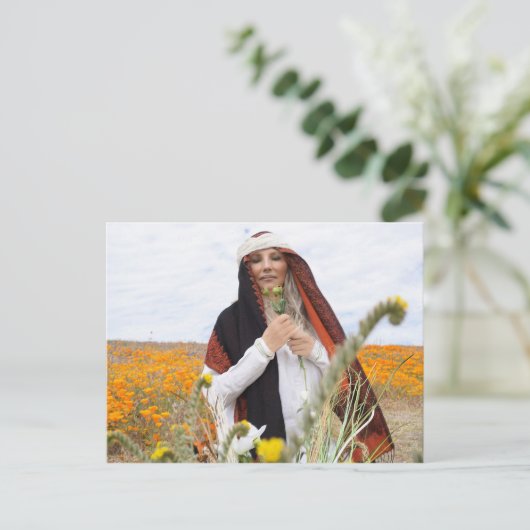 Vamplificeerd Briefkaart opiumventilator (Staand voorkant)