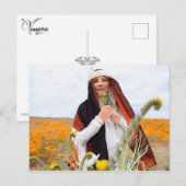 Vamplificeerd Briefkaart opiumventilator (Voorkant / Achterkant)