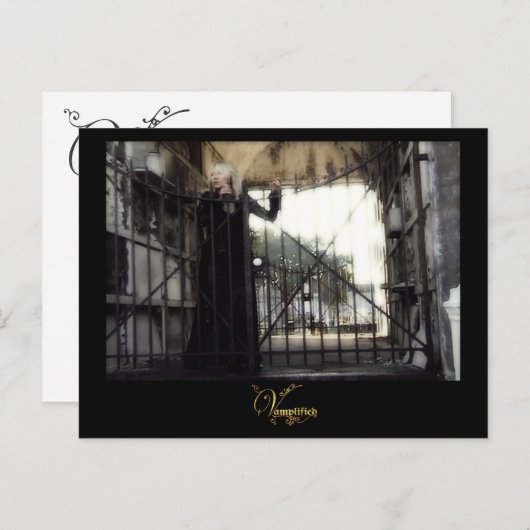 Vamplified® Crucified Briefkaart (Voorkant / Achterkant)