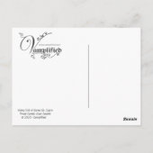 Vamplified® Crucified Briefkaart (Achterkant)