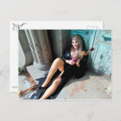 Vamplified Dead Flowers Briefkaart (Voorkant / Achterkant)