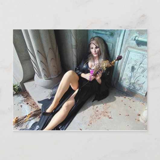 Vamplified Dead Flowers Briefkaart (Voorkant)