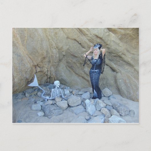 Vamplified Malibu Beach Undood Briefkaart (Voorkant)