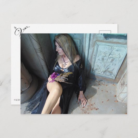 Vamplified Shadows of Reflection Briefkaart (Voorkant / Achterkant)