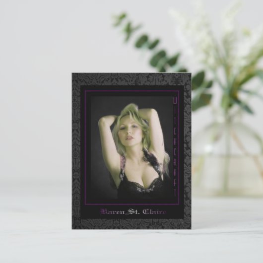 Vamplified WITCHCRAFT Briefkaart (Staand voorkant)