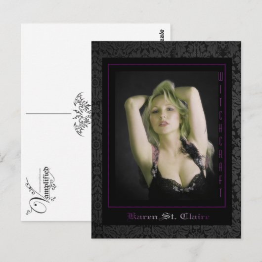 Vamplified WITCHCRAFT Briefkaart (Voorkant / Achterkant)