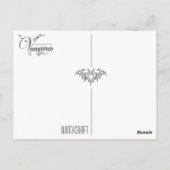 Vamplified WITCHCRAFT Briefkaart (Achterkant)