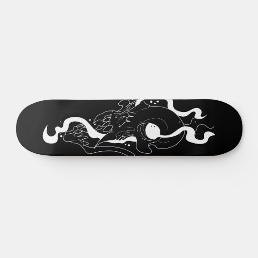 VampSkull  Persoonlijk Skateboard (Horizontaal)