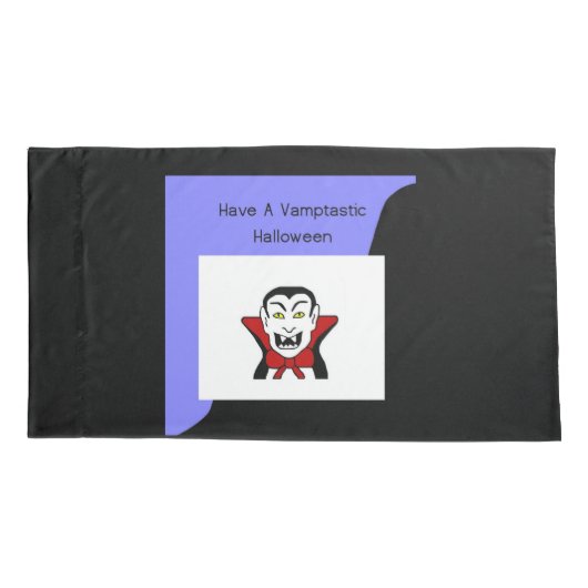 Vamptastic Halloween King Size Kussensloop (Achterkant)