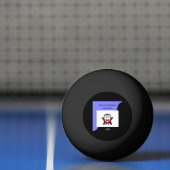 Vamptastic Halloween Ping Pong Ball (Net)