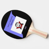 Vamptastic Halloween Ping Pong Paddle Tafeltennisbatje (Zijkant)