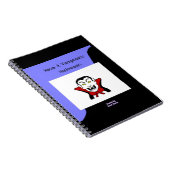 Vamptastic Halloween Spiral Photo Notitieboek (Rechterzijde)