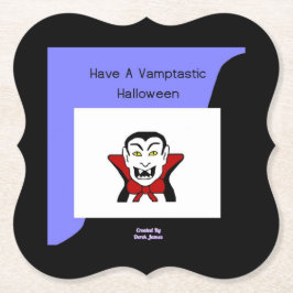 Vamptastisch Halloween Bracket Paper Onderzetter