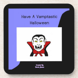 Vamptastisch Halloween hard Onderzetter