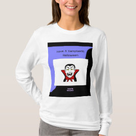 Vamptastisch Halloween Shirt met lange hoes voor v