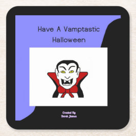 Vamptastisch Onderzetter van halloween-papier